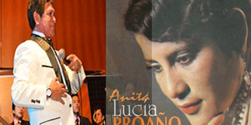 Anita LucÃ­a y Claudio Vallejo listos para dar concierto en Guayaquil