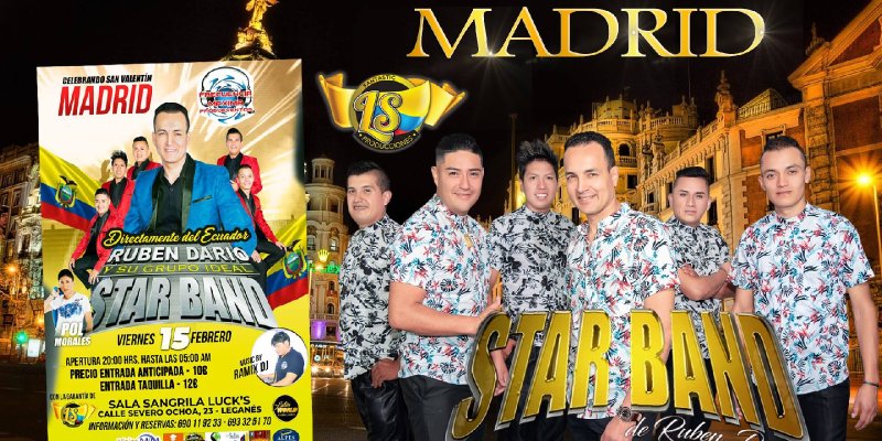 Star Band en Madrid Espana